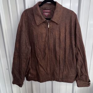 Nordstrom Men’s Jacket Brown Size Large EUC